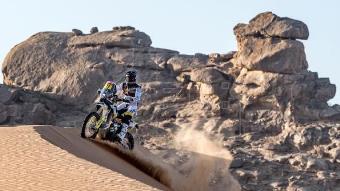 Luciano Benavides abandonó el Dakar por una caída y fue hospitalizado