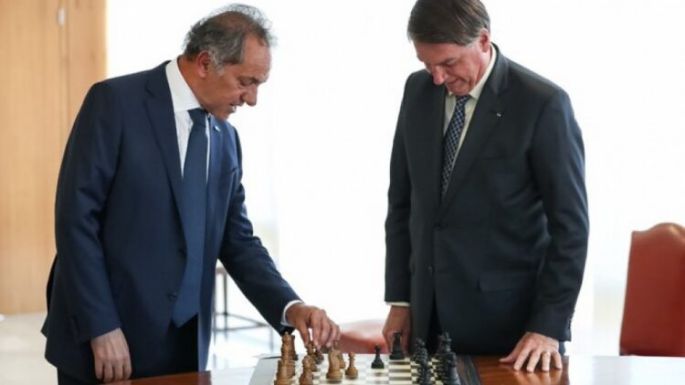 Scioli se reunió con Bolsonaro y garantizaron las exportaciones de trigo a Brasil