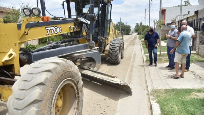 Siguen los arreglos de calles en Las Playas, Padre Mugica y San Juan Bautista