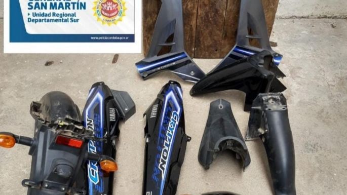 Recuperó motopartes robadas a su hijo tras pactar entrega con los "vendedores"