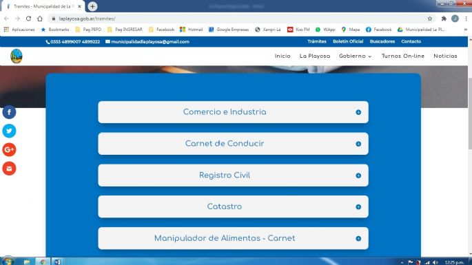 Lanzaron una nueva web y una aplicación para los celulares