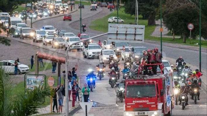 Efusiva bienvenida para Benavides en Salta