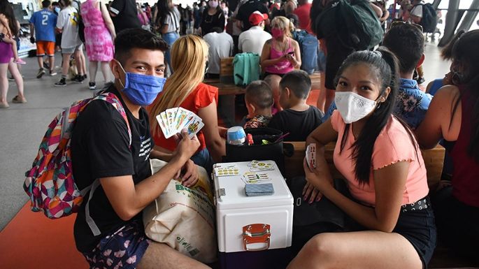 Más de dos millones de personas vacacionaron en Año Nuevo por todo el país
