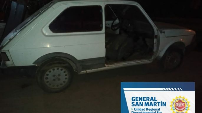 Recuperaron un Fiat Spazio robado días atrás