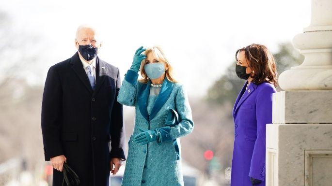 Biden y Kamala Harris ya juraron como presidente y vicepresidenta