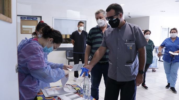 Segunda dosis para el personal de Salud