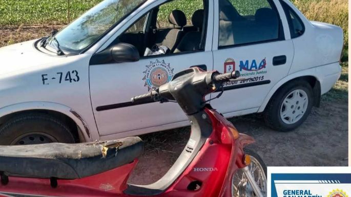 Recuperaron moto con pedido de secuestro vigente desde Las Varillas