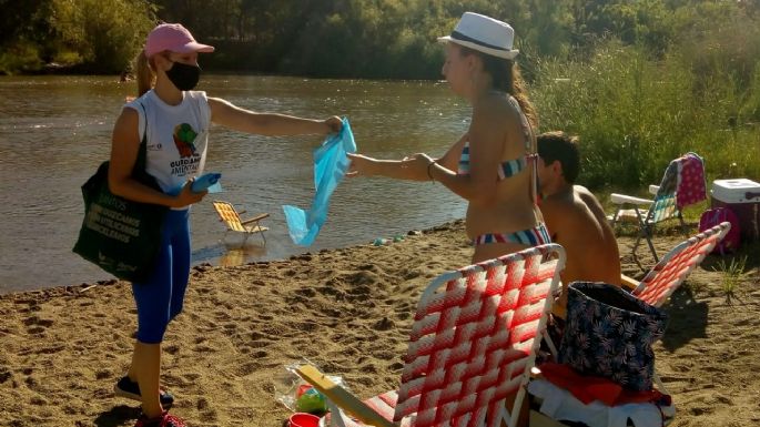 Los “guardianes ambientales” siguen concientizando para el cuidado del ambiente