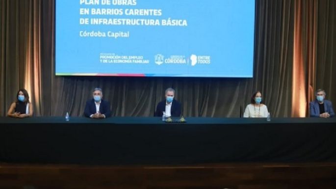 Córdoba capital: anunciaron obras por 2 mil millones de pesos
