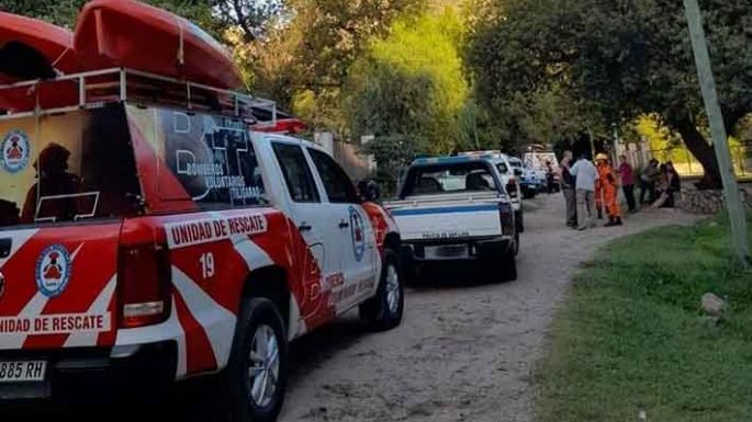 Mujer ahogada en la montaña