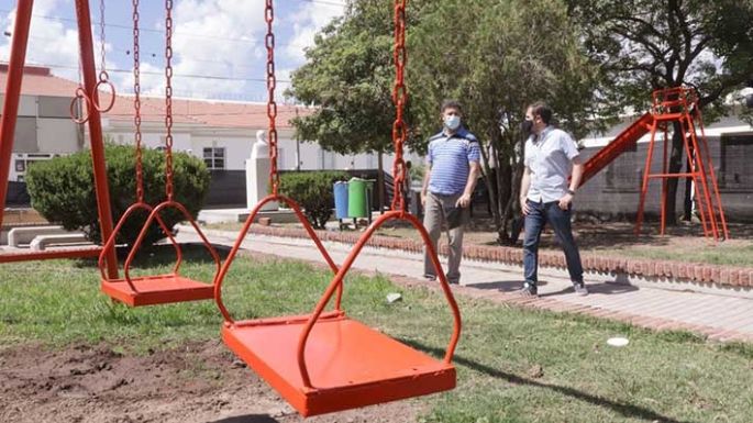 Gill y Rosso recorrieron diferentes obras