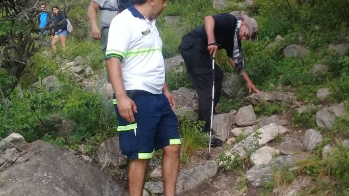 Encontraron en buen estado de salud al turista perdido en el cerro Champaquí