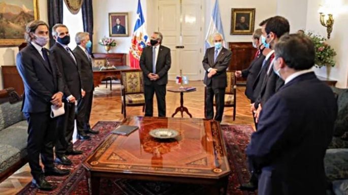 Fernández y Piñera, en La Moneda