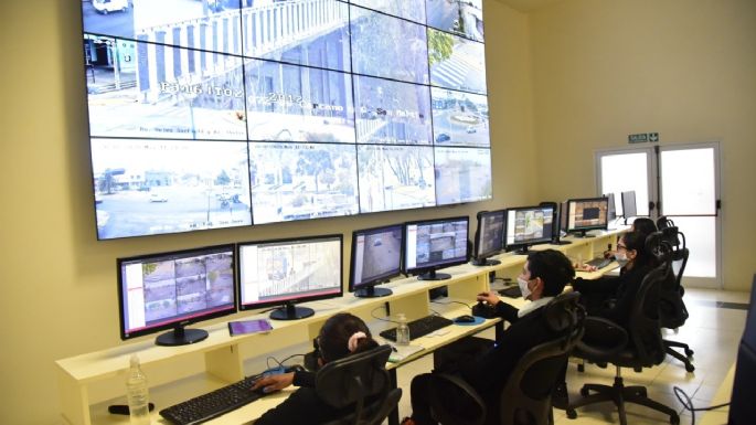 Centro de Monitoreo: facilitó la intervención en más de 2 mil situaciones irregulares