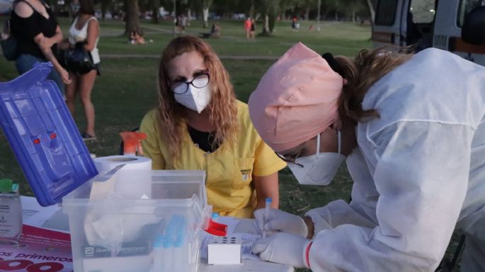 Mañana harán test rápidos en el sector de los Fogones