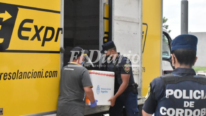 [AHORA] Llegó la nueva tanda de vacunas contra el COVID-19 al Pasteur