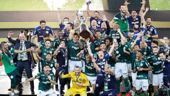 Palmeiras encontró el gol en la agonía y gritó campeón