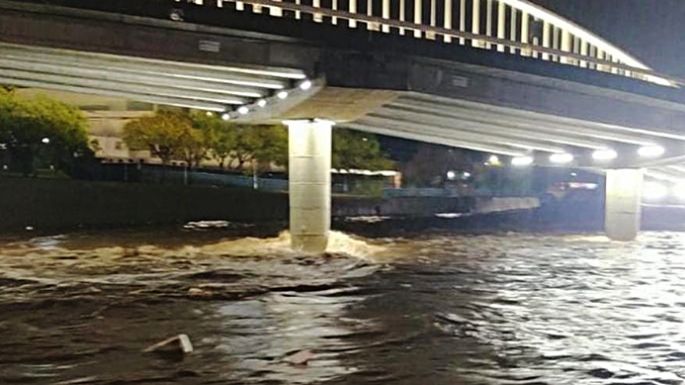 Temporal con ríos crecidos  y evacuaciones preventivas