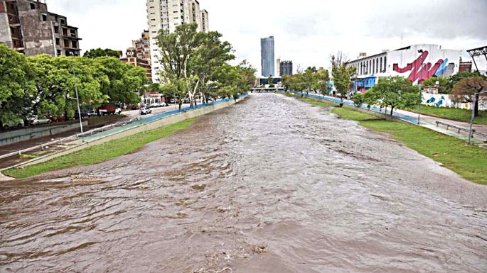 Temporal con ríos crecidos  y evacuaciones preventivas