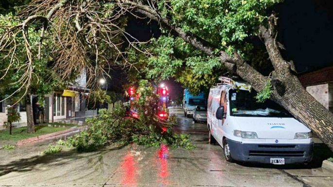 Temporal con ríos crecidos  y evacuaciones preventivas