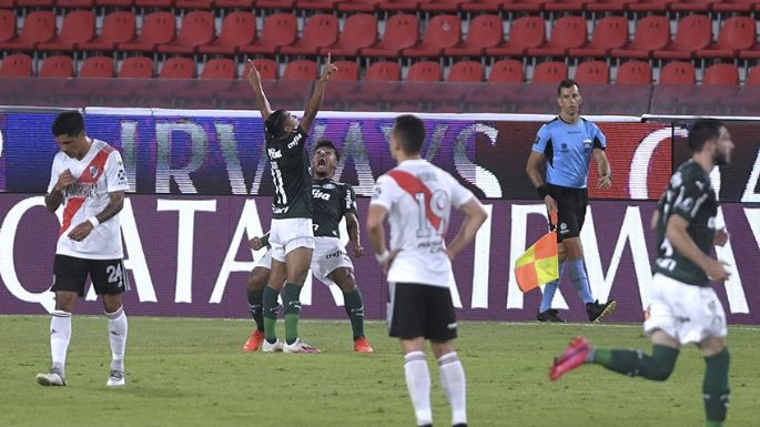 River tuvo una noche negra y fue goleado por Palmeiras