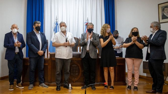 Reconocieron al personal de salud