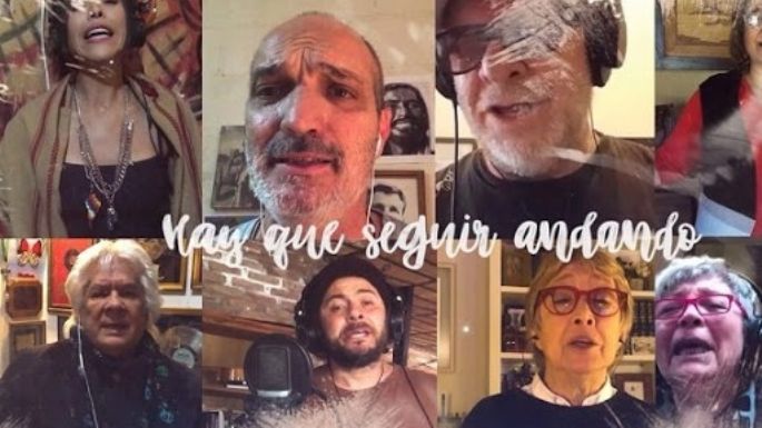 [Vídeo] Aiello arregló y grabó un nuevo tema de Gieco en homenaje a curas tercermundistas