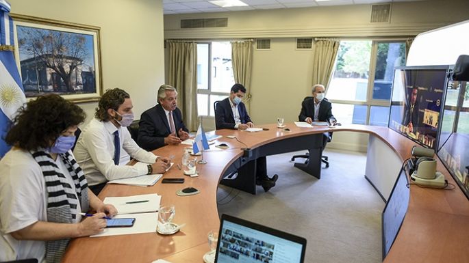 El presidente Fernández propuso  medidas concretas a gobernadores