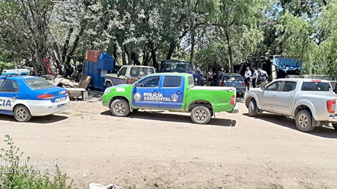 Labraron actas por la extracción ilegal de arena del Ctalamochita