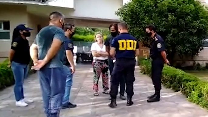 Arrestaron al esposo de Carolina Píparo