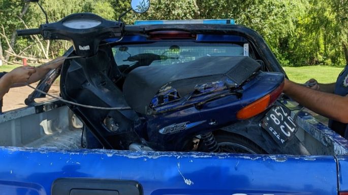 Recuperan moto que tenía pedido de secuestro vigente