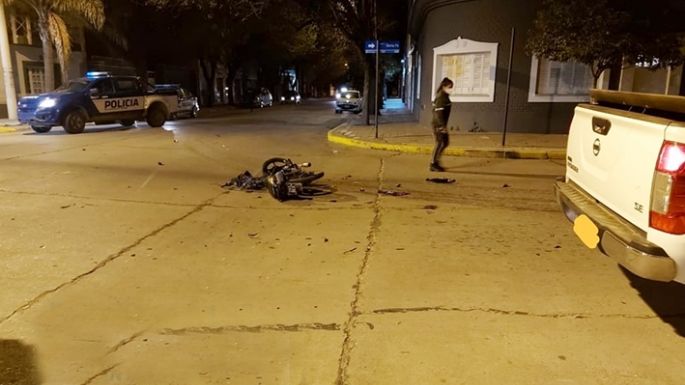 Falleció el joven motociclista accidentado en plaza San Martín