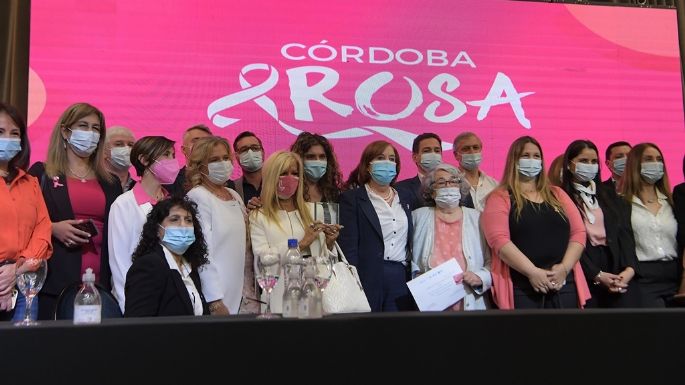 Córdoba Rosa: Presentaron acciones para prevenir el cáncer de mama