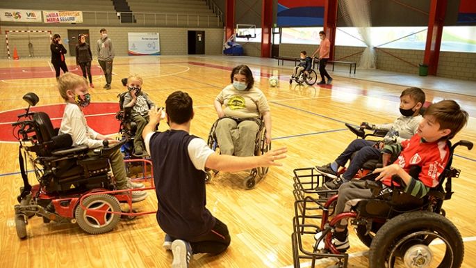 Botines de Acero busca conseguir sillas motorizadas para todos sus jugadores