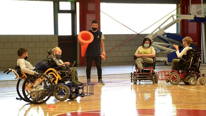 Botines de Acero busca conseguir sillas motorizadas para todos sus jugadores