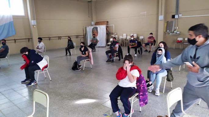 Inició la vacunación a niños de 3 a 11 en Villa Nueva