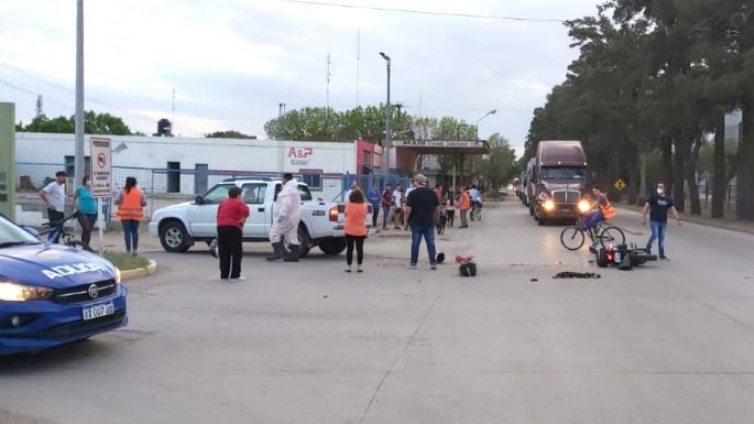 Una decena de heridos en Villa María y la región por accidentes viales