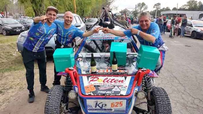 Hubo festejos de Cappelletti, Arce y Echeverría en el rally