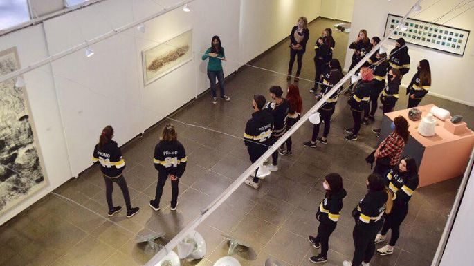 La muestra del Palais de Glace convocó a medio millar de villamarienses