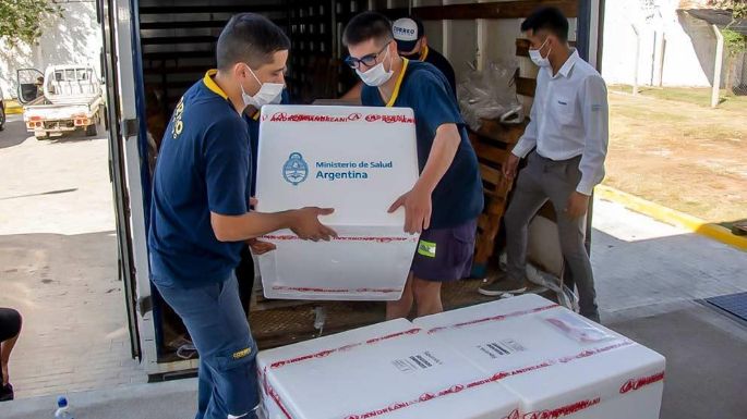 Arribaron más de 200 mil dosis más a Córdoba