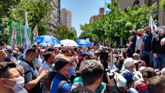 La CGT Córdoba se movilizó en contra de intentos de reforma laboral