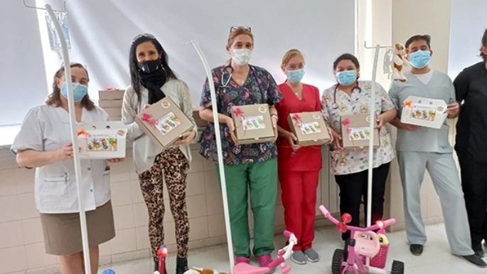Juguetes terapéuticos: Ferrer continúa con su proyecto solidario