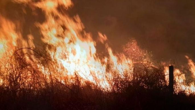 Hay alerta por riesgo de incendio extremo en la provincia