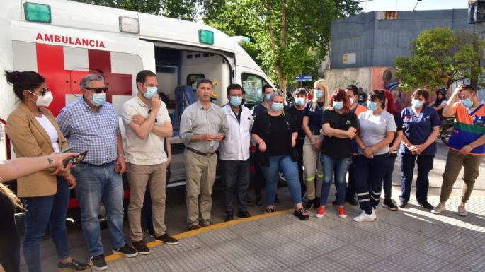 El Servicio de Emergencias 107 sumó una ambulancia con Unidad de Terapia Intensiva