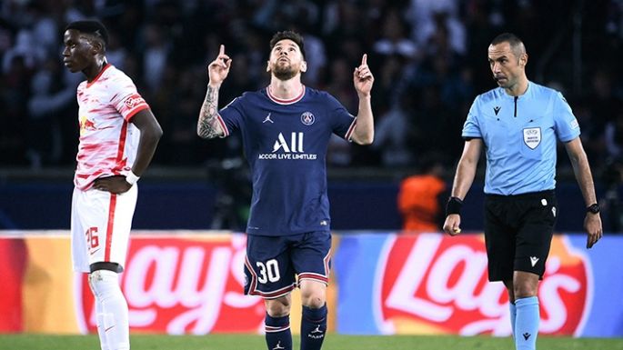 Messi, dúo y doblete