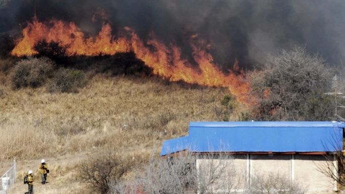 Continúa hasta el viernes el alerta por riesgo extremo de incendios en la provincia