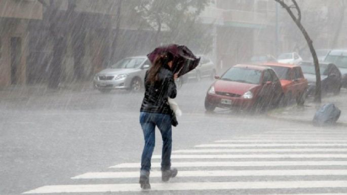 Alerta por tormentas fuertes