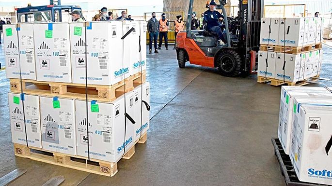 Córdoba recibió 175.350 dosis de vacunas contra el COVID