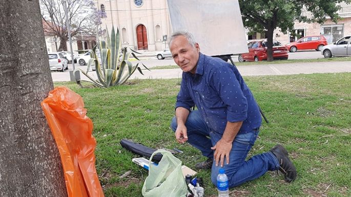 Comenzó el certamen de pintores paisajistas