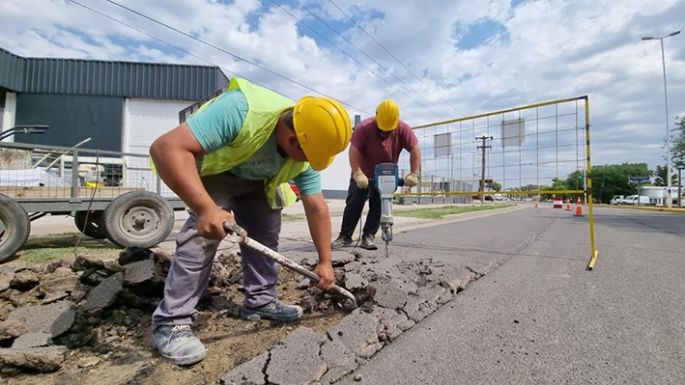 La avenida Carranza inició su obra